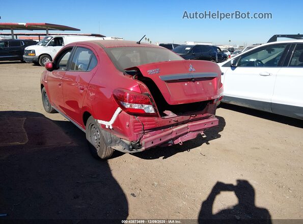 ML32F3FJ1LHF00785 2020 MITSUBISHI MIRAGE G4 Red Widok z przodu