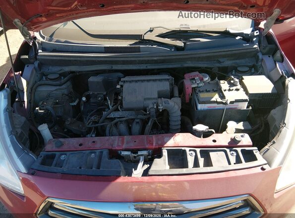 ML32F3FJ1LHF00785 2020 MITSUBISHI MIRAGE G4 Red Widok z tyłu