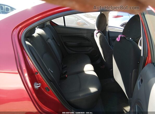 ML32F3FJ1LHF00785 2020 MITSUBISHI MIRAGE G4 Red Widok naklejki z numerem VIN