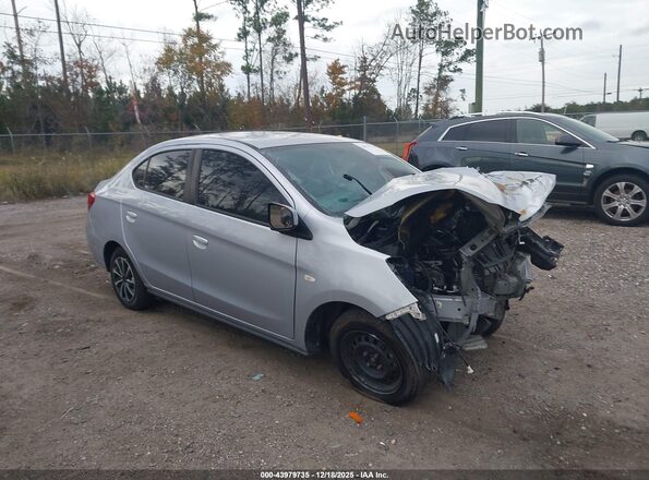 ML32F3FJ2LHF04957 2020 MITSUBISHI MIRAGE G4 Silver Przód prawy