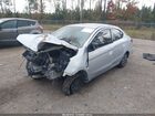 2020 Mitsubishi Mirage G4 Es Silver vin: ML32F3FJ2LHF04957