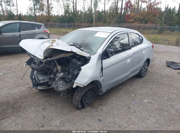 ML32F3FJ2LHF04957 2020 MITSUBISHI MIRAGE G4 Silver Przód lewy