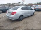 2020 Mitsubishi Mirage G4 Es Silver vin: ML32F3FJ2LHF04957