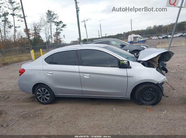ML32F3FJ2LHF04957 2020 MITSUBISHI MIRAGE G4 Silver Widok wnętrza z tyłu