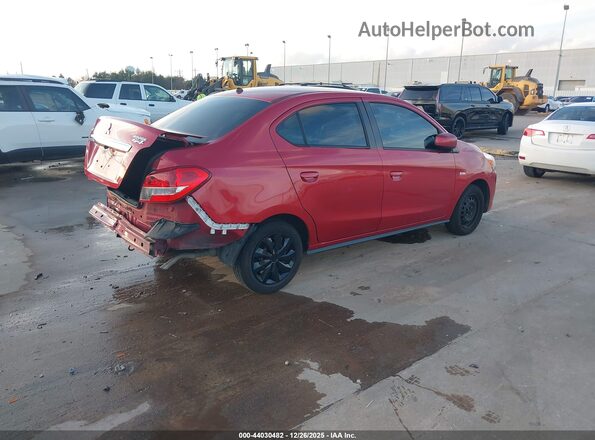 ML32F3FJ3KHF01760 2019 MITSUBISHI MIRAGE G4 Красный Задняя правая четверть