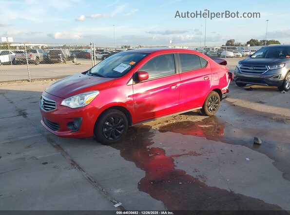 ML32F3FJ3KHF01760 2019 MITSUBISHI MIRAGE G4 Красный Передняя левая четверть