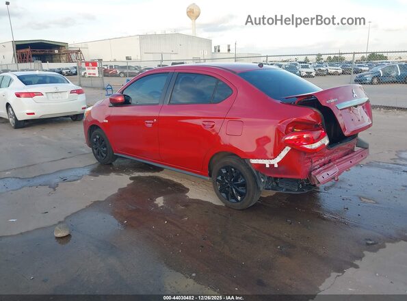 ML32F3FJ3KHF01760 2019 MITSUBISHI MIRAGE G4 Красный Задняя левая четверть