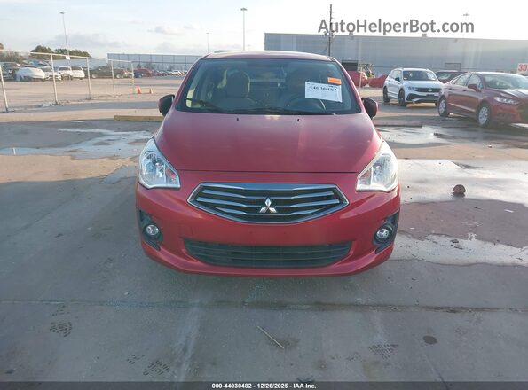 ML32F3FJ3KHF01760 2019 MITSUBISHI MIRAGE G4 Красный Вид задней части салона