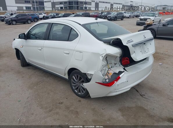 ML32F3FJ3KHF06327 2019 MITSUBISHI MIRAGE G4 Белый Задняя левая четверть