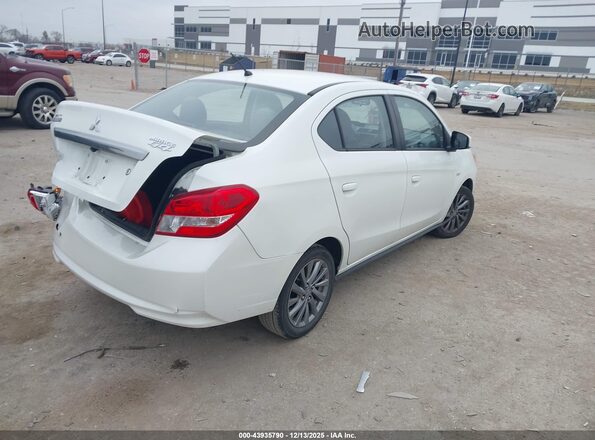ML32F3FJ3KHF06327 2019 MITSUBISHI MIRAGE G4 Белый Задняя правая четверть