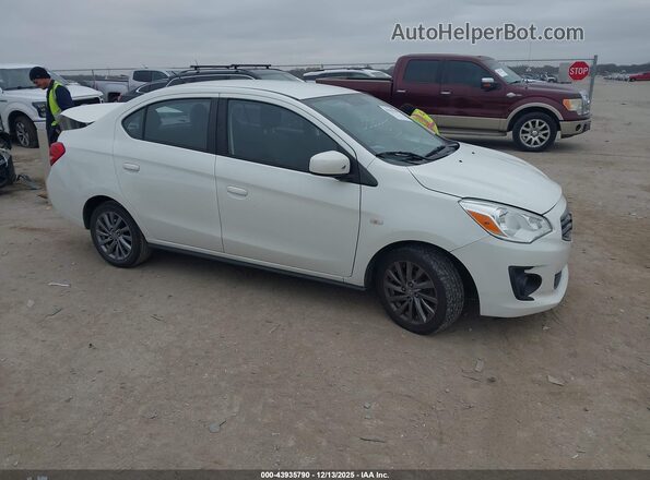 ML32F3FJ3KHF06327 2019 MITSUBISHI MIRAGE G4 Белый Передняя правая четверть