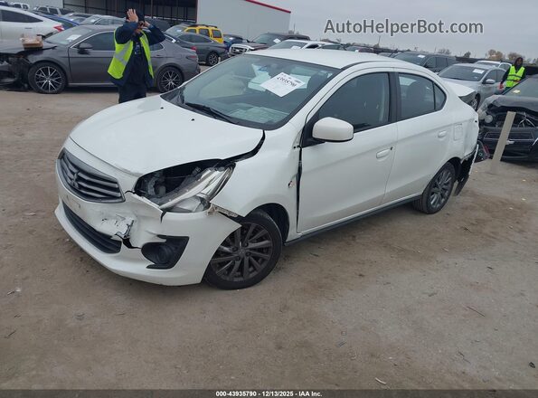 ML32F3FJ3KHF06327 2019 MITSUBISHI MIRAGE G4 Белый Передняя левая четверть