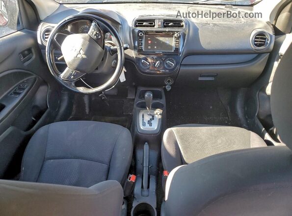 ML32F3FJ4HHF11027 2017 MITSUBISHI MIRAGE Burgundy Dashboard view