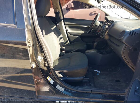ML32F3FJ4HHF11366 2017 MITSUBISHI MIRAGE G4 Black Widok wnętrza z przodu