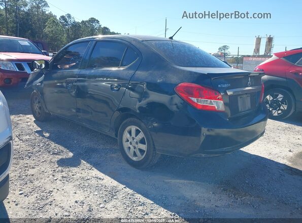 ML32F3FJ4HHF11366 2017 MITSUBISHI MIRAGE G4 Black Tył lewy