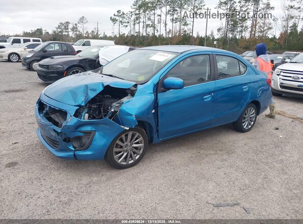 ML32F3FJ5JHF10328 2018 MITSUBISHI MIRAGE G4 Синий Передняя левая четверть