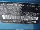 2018 Mitsubishi Mirage G4 Es Синий vin: ML32F3FJ5JHF10328