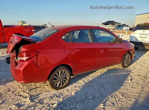 ML32F3FJ5KHF01534 2019 MITSUBISHI MIRAGE Red Tył prawy