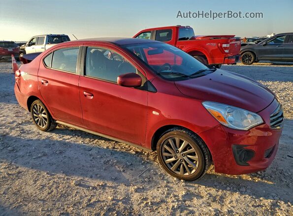 ML32F3FJ5KHF01534 2019 MITSUBISHI MIRAGE Red Przód prawy