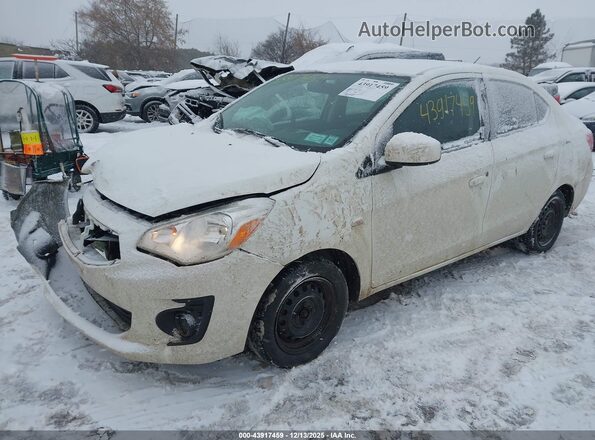 ML32F3FJ6HHF18870 2017 MITSUBISHI MIRAGE G4 Белый Передняя левая четверть