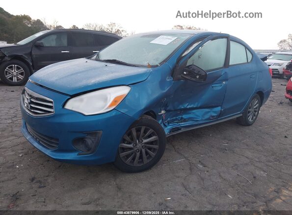 ML32F3FJ6KHF02062 2019 MITSUBISHI MIRAGE G4 Blue Przód lewy