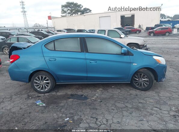ML32F3FJ6KHF02062 2019 MITSUBISHI MIRAGE G4 Blue Widok wnętrza z tyłu