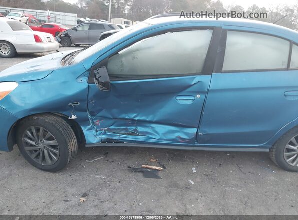 ML32F3FJ6KHF02062 2019 MITSUBISHI MIRAGE G4 Blue Widok z przodu