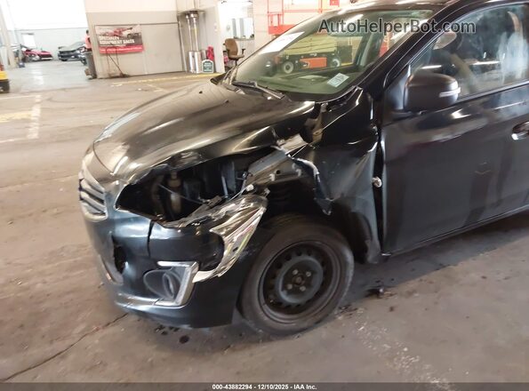 ML32F3FJ7HHF12303 2017 MITSUBISHI MIRAGE G4 Черный Вид спереди