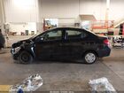 2017 Mitsubishi Mirage G4 Es Черный vin: ML32F3FJ7HHF12303