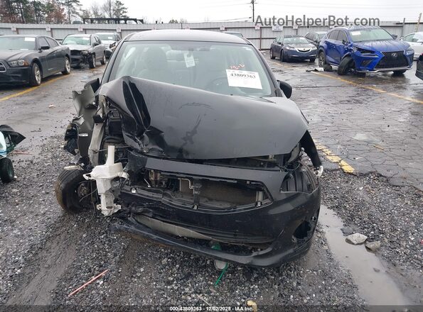 ML32F3FJ7HHF14245 2017 MITSUBISHI MIRAGE G4 Black Widok z przodu