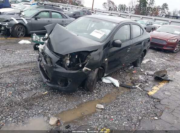 ML32F3FJ7HHF14245 2017 MITSUBISHI MIRAGE G4 Black Przód lewy