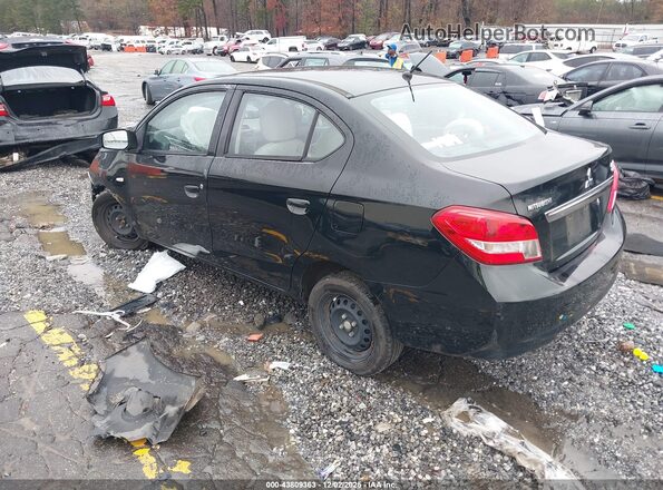 ML32F3FJ7HHF14245 2017 MITSUBISHI MIRAGE G4 Black Tył lewy