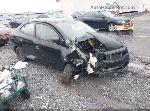 ML32F3FJ7HHF14245 2017 MITSUBISHI MIRAGE G4 Black Przód prawy