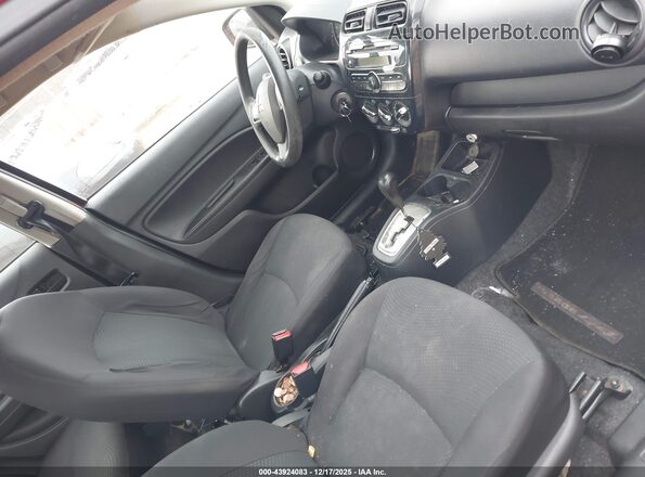 ML32F3FJ7HHF18716 2017 MITSUBISHI MIRAGE G4 Красный Вид салона спереди