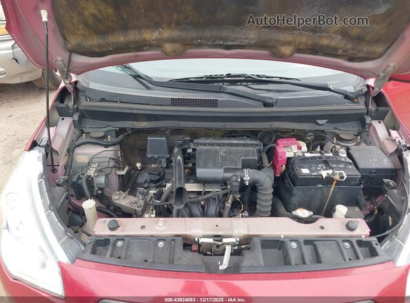ML32F3FJ7HHF18716 2017 MITSUBISHI MIRAGE G4 Красный Вид сзади