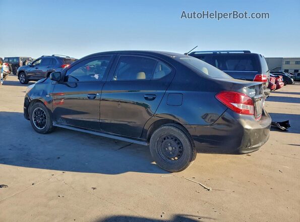 ML32F3FJ7KHF18013 2019 MITSUBISHI MIRAGE Черный Задняя левая четверть