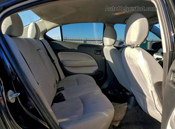 ML32F3FJ7KHF18013 2019 MITSUBISHI MIRAGE Черный Вид задних сидений