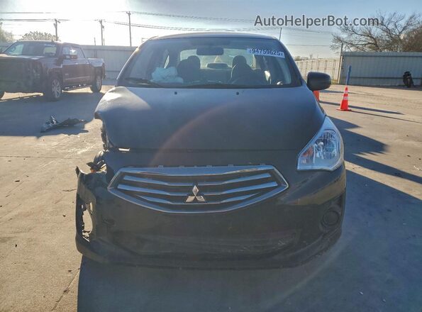 ML32F3FJ7KHF18013 2019 MITSUBISHI MIRAGE Черный Вид спереди