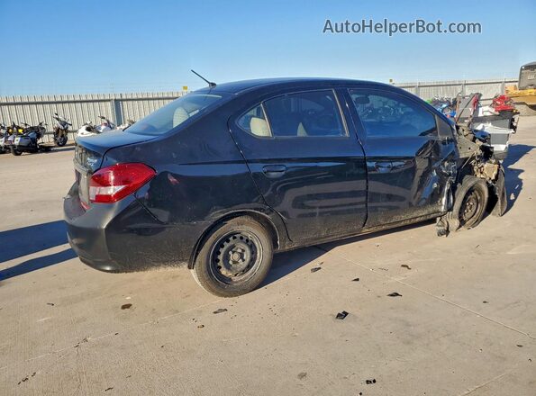 ML32F3FJ7KHF18013 2019 MITSUBISHI MIRAGE Черный Задняя правая четверть