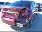 2020 Mitsubishi Mirage G4 Es Бордовый vin: ML32F3FJ7LHF09183