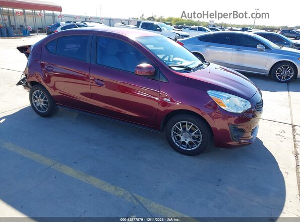 ML32F3FJ7LHF09183 2020 MITSUBISHI MIRAGE G4 Бордовый Передняя правая четверть