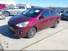2020 Mitsubishi Mirage G4 Es Бордовый vin: ML32F3FJ7LHF09183