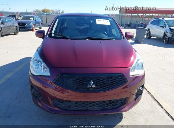 ML32F3FJ7LHF09183 2020 MITSUBISHI MIRAGE G4 Бордовый Вид задней части салона