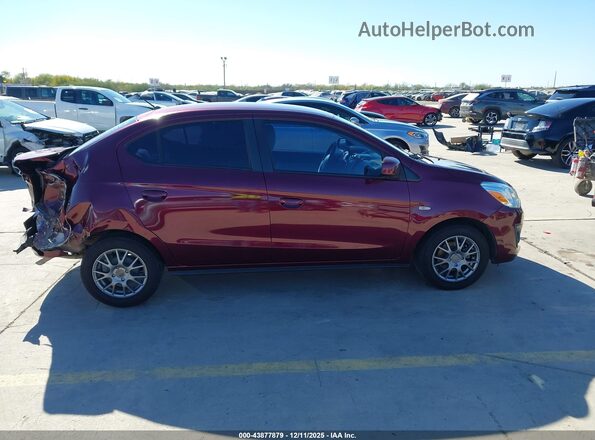 ML32F3FJ7LHF09183 2020 MITSUBISHI MIRAGE G4 Бордовый Панорамный вид салона 360°