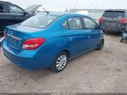 2020 Mitsubishi Mirage G4 Es Blue vin: ML32F3FJ8LHF09189