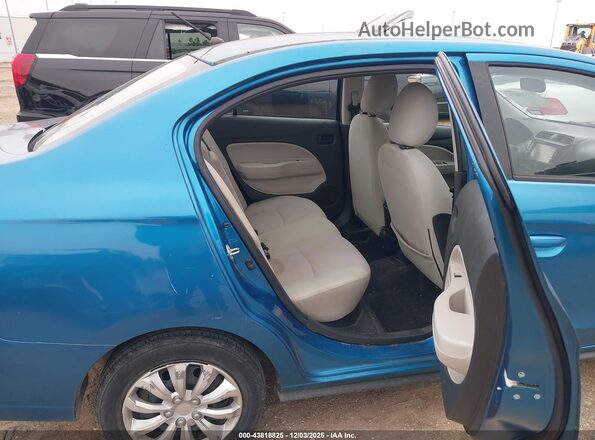 ML32F3FJ8LHF09189 2020 MITSUBISHI MIRAGE G4 Blue Vista de la etiqueta del VIN