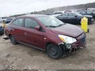 2020 Mitsubishi Mirage G4 Es Burgundy vin: ML32F3FJ8LHF10519