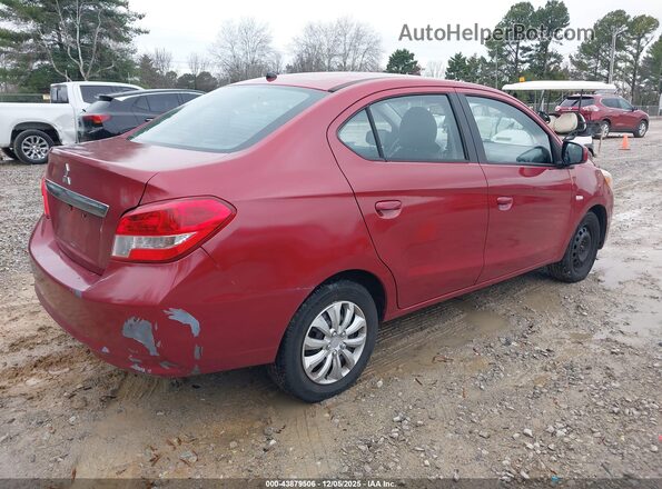 ML32F3FJ9HHF08060 2017 MITSUBISHI MIRAGE G4 Red Tył prawy