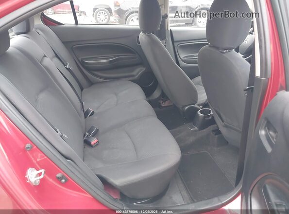 ML32F3FJ9HHF08060 2017 MITSUBISHI MIRAGE G4 Red Widok naklejki z numerem VIN