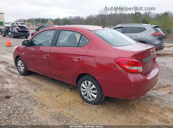 ML32F3FJ9HHF08060 2017 MITSUBISHI MIRAGE G4 Red Tył lewy